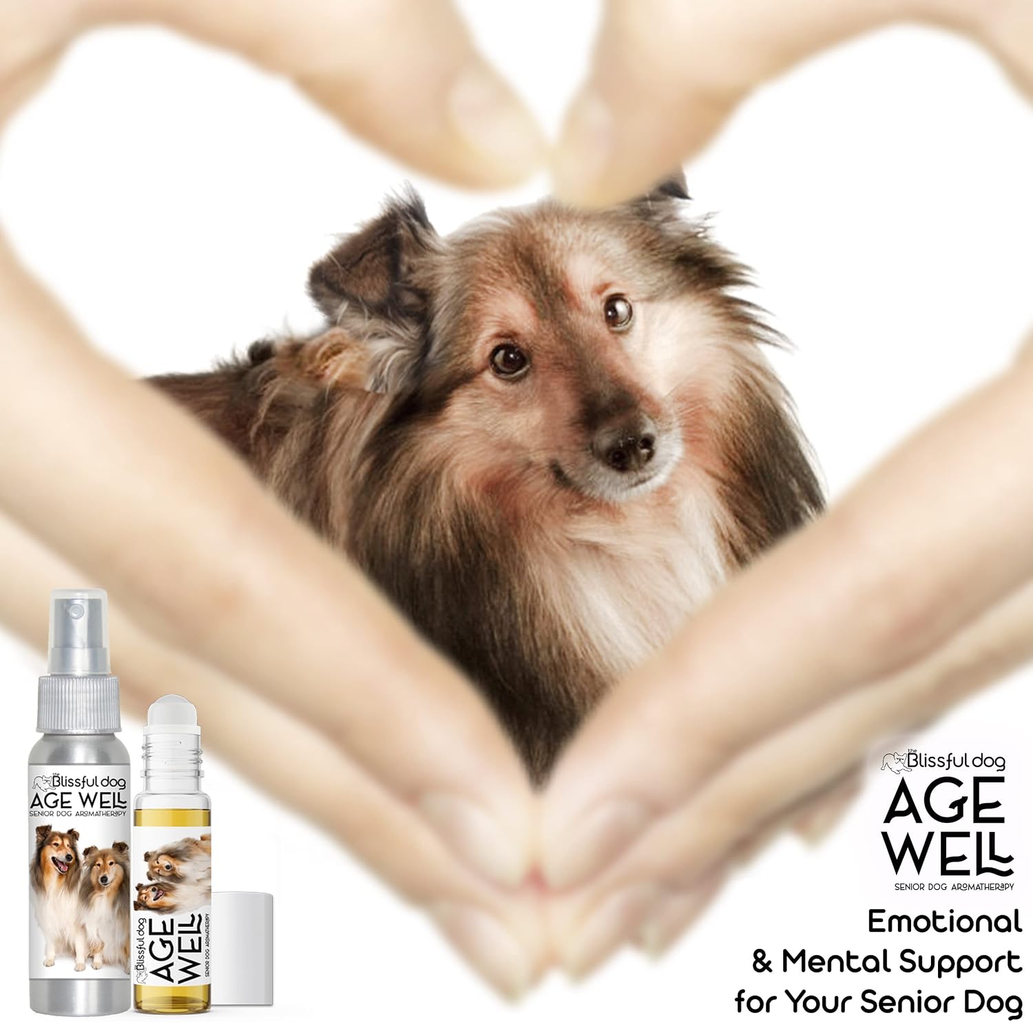 The Blissful Dog Shetland Sheepdog Age Well Spray Aromaterapia