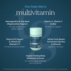 True Grace One Daily Multivitamínico para Hombre con Minerales Fermentados