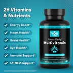 Multivitamínico Metilado MTHFR sin Hierro - 60 Cápsulas