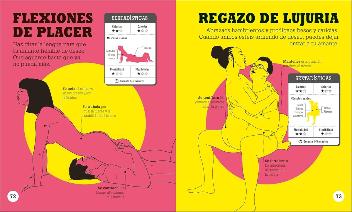 Kama-Sutra: Sudor y placer (Kama Sutra Workout): Más de 300 ejercicios eróticos para disfrutar y quemar calorías (Spanish – Image 5