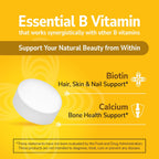 21st Century Biotina 10,000 mcg, 120 Comprimidos