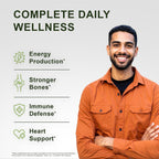 Noor Vitamins Multivitamínico Halal Diario para Mujeres y Hombres, 60 Comprimidos
