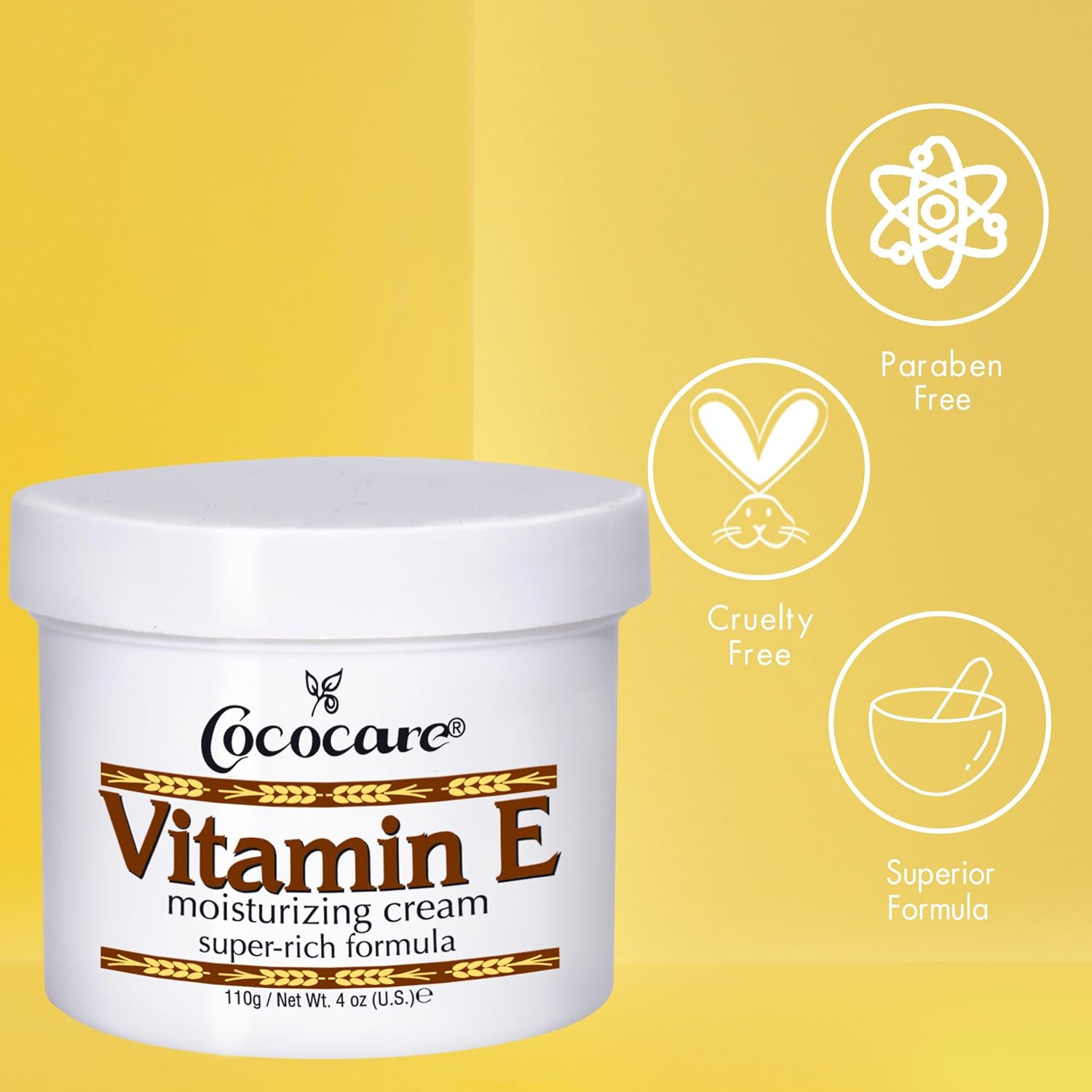Cococare Vitamin E Super Rich Formula Moisturizing Cream