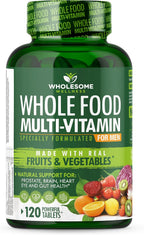 Wholesome Wellness Multivitamínico Completo para Hombres - 120 Comprimidos