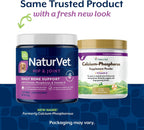 NaturVet Calcio y Fósforo para Perros - Apoya Huesos Fuertes y Saludables - 454 g (16 oz)