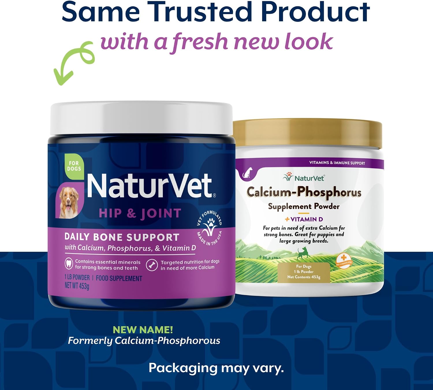 NaturVet Calcio y Fósforo para Perros - Apoya Huesos Fuertes y Saludables - 454 g (16 oz)