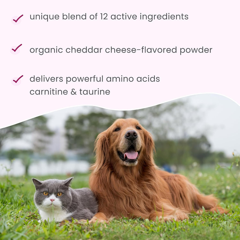 Bark & Whiskers Heart Health: Apoyo Cardiovascular para Perros y Gatos (90 dosis)