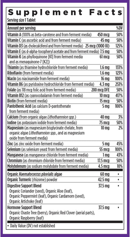 New Chapter Every Woman's One Daily 55+ - Multivitamínico para Mujeres - Apoya Sistema Inmunitario, Huesos y Visión* - Suave – Image 6