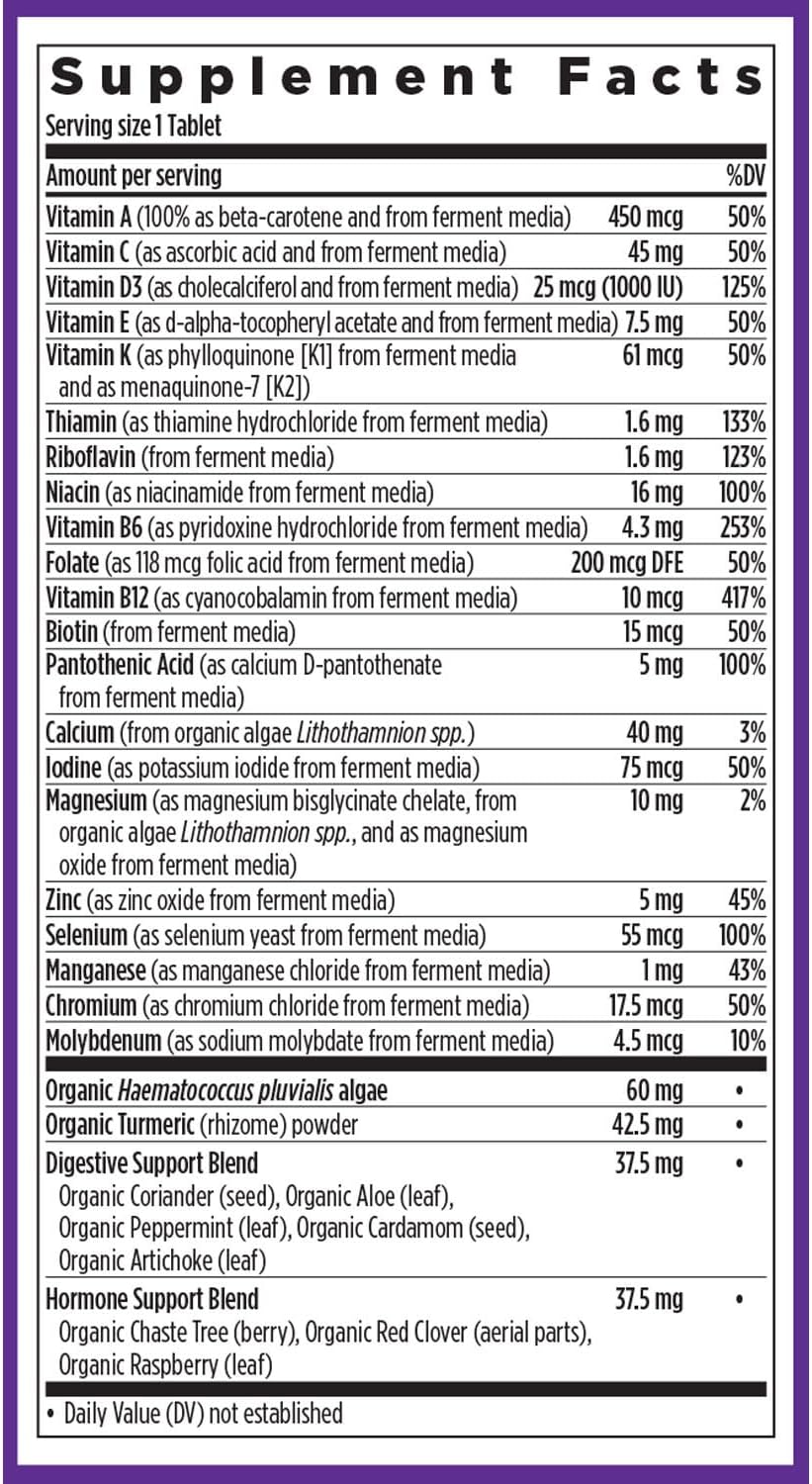 New Chapter Every Woman's One Daily 55+ - Multivitamínico para Mujeres - 96 Comprimidos