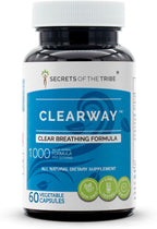 Secrets of the Tribe Clearway Fórmula Respiratoria - 60 Cápsulas