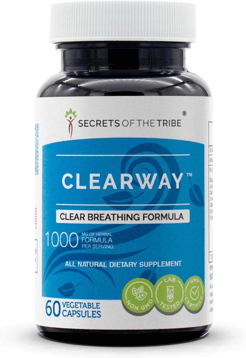 Secrets of the Tribe Clearway Fórmula Respiratoria - 60 Cápsulas