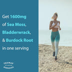 Thomas' all-natural Remedies Cápsulas de Musgo Marino Irlandés con Fucus y Bardana Orgánico, 120 Cápsulas