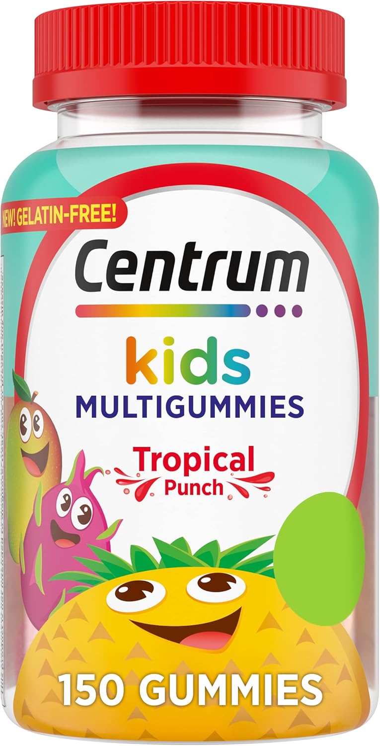 Centrum Kids Gominolas Multivitamínicas Sabor Tropical, 150 Gominolas