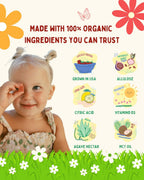 Krunchy Kids Vitamin D3 Gummies para Niños 2+ – Gomitas de Fresa con Ingredientes Limpios, Veganas y No-GMO, Bajo Índice Glucémico, 30 Unidades