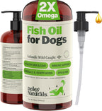 Deley Naturals Icelandic Fish Oil for Dogs - Omega 3 EPA/DHA - 473ml