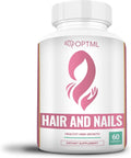 OPTML Vitaminas para el Cabello y las Uñas - 60 Cápsulas