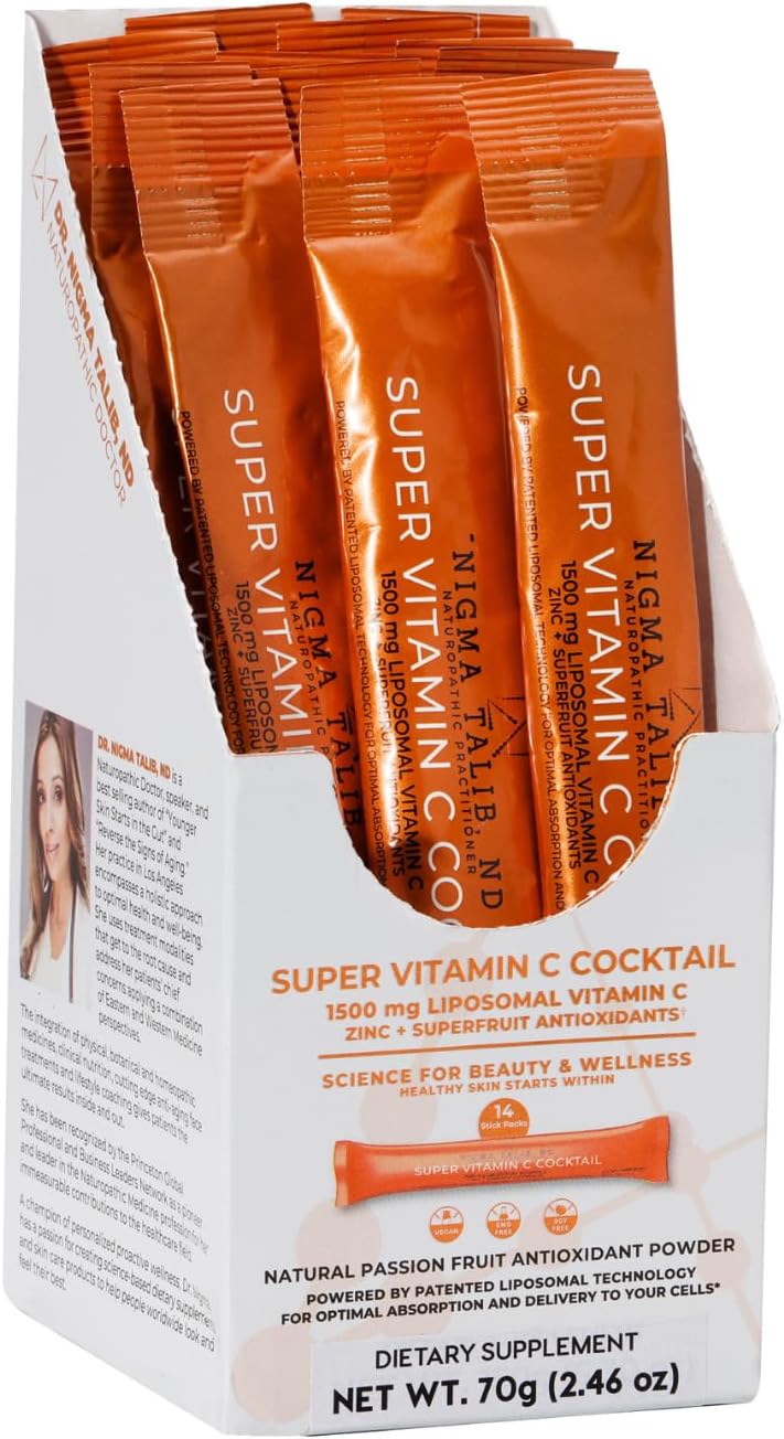DR. NIGMA Super Vitamin C Cocktail Powder - 30 Porciones - Sabor Baya