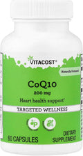 Vitacost CoQ10, 200 mg, 60 cápsulas