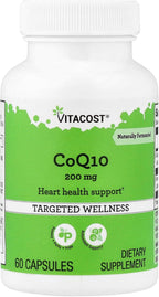 Vitacost CoQ10, 200 mg, 60 cápsulas