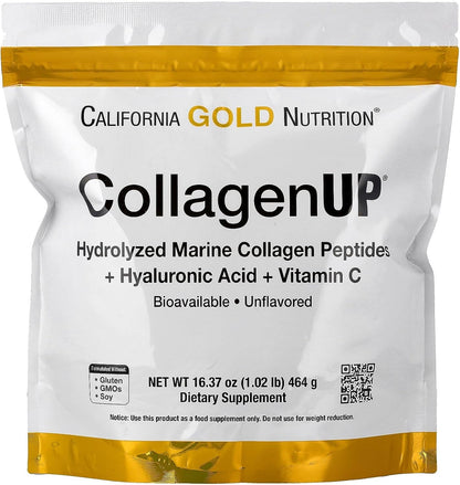 California Gold Nutrition CollagenUP®, – Vitamina C (ácido ascórbico): Antioxidante esencial que favorece la – Image 6