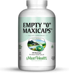 Maxi Health Cápsulas Vegetales Vacías Tamaño 0, 250 Unidades