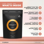 Tropeaka Immunity Powder – Suplemento inmunológico en polvo con vitamina C y colágeno marino