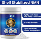 Genex Formulas - NMN Puro en Polvo 100g - Disolución Instantánea
