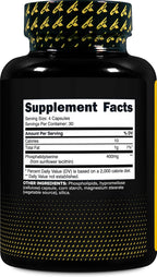 Primaforce Fosfatidilserina (400mg), 120 Cápsulas, 30 Dosis