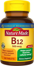 Nature Made Vitamina B12 500 mcg, 200 Comprimidos