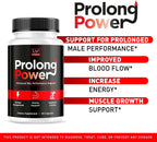 LIVORKA Prolong Power Pills para Hombres, 60 Cápsulas - Suplemento Masculino