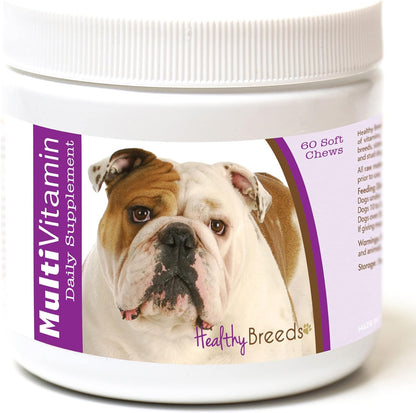 Healthy Breeds Multivitamínico para Bulldog en Snacks Blandos 60 unidades – Image 1