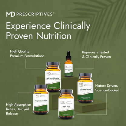 MD Prescriptives Vitamina D3 180 Cápsulas Blandas - 125 mcg (5000 UI) - Máxima Absorción para Huesos, Músculos e Inmunidad - No GMO, Vegetariano