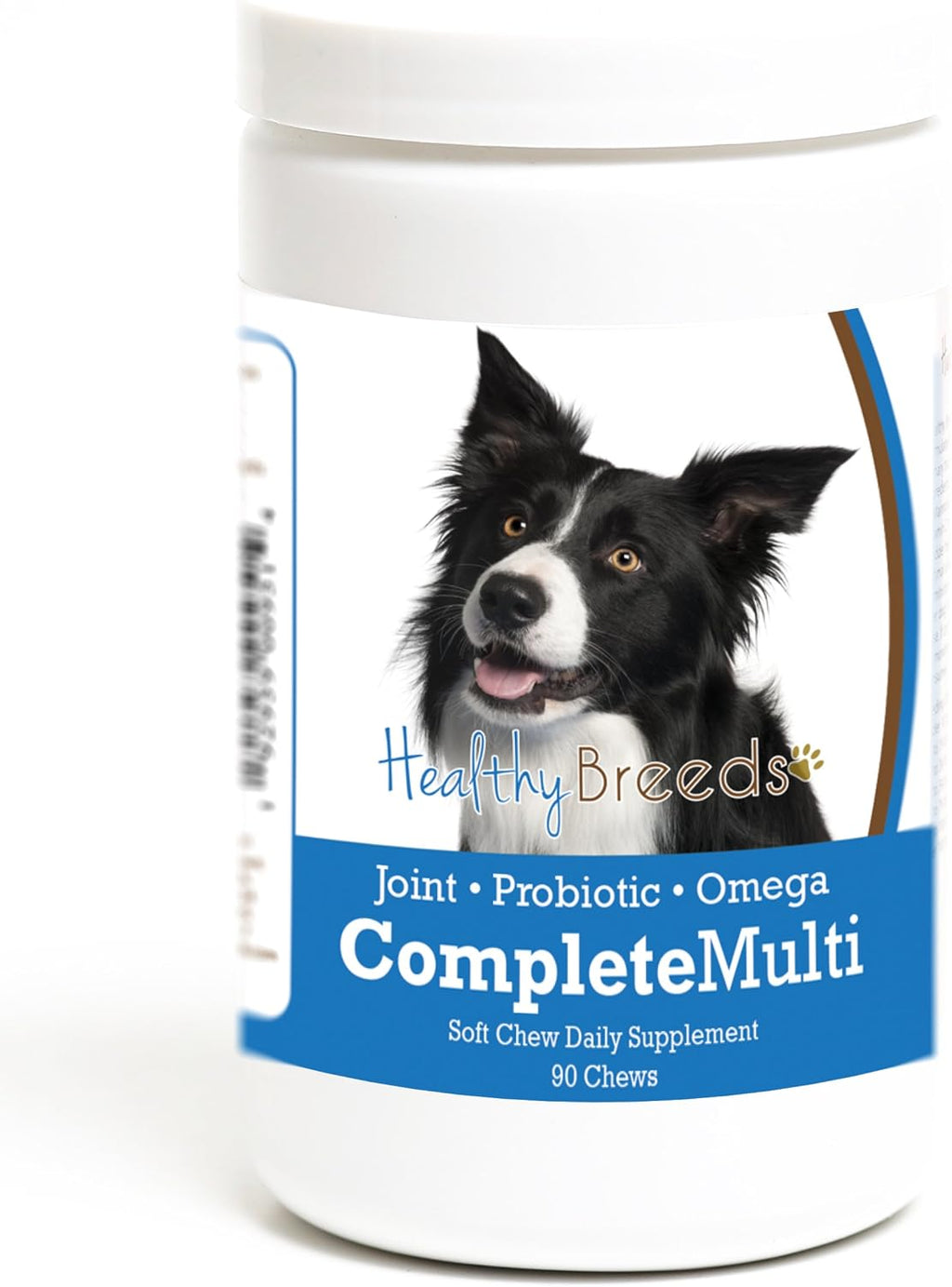 Healthy Breeds Border Collie Multivitamínico Todo en Uno Masticable 90 unidades