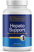 Rx Vitamins Hepato Support para Perros y Gatos - Complemento Hepático con Cardo Mariano y Vitamina B - 180 Cápsulas
