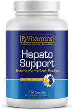 Rx Vitamins Hepato Support – Complemento Hepático para Perros y Gatos con Cardo Mariano – 90 Cápsulas