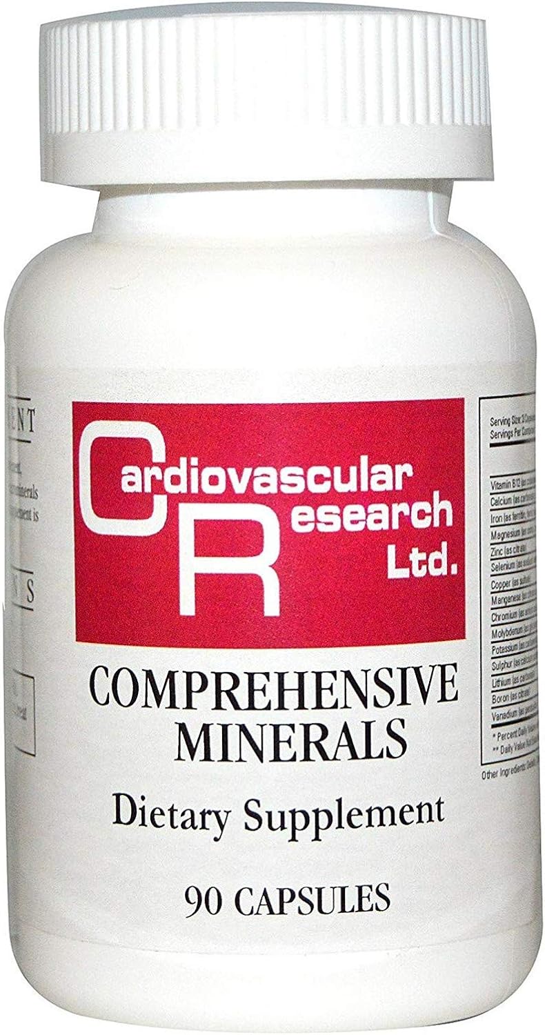 Cardiovascular Research Complete Minerals, 90 Capsules