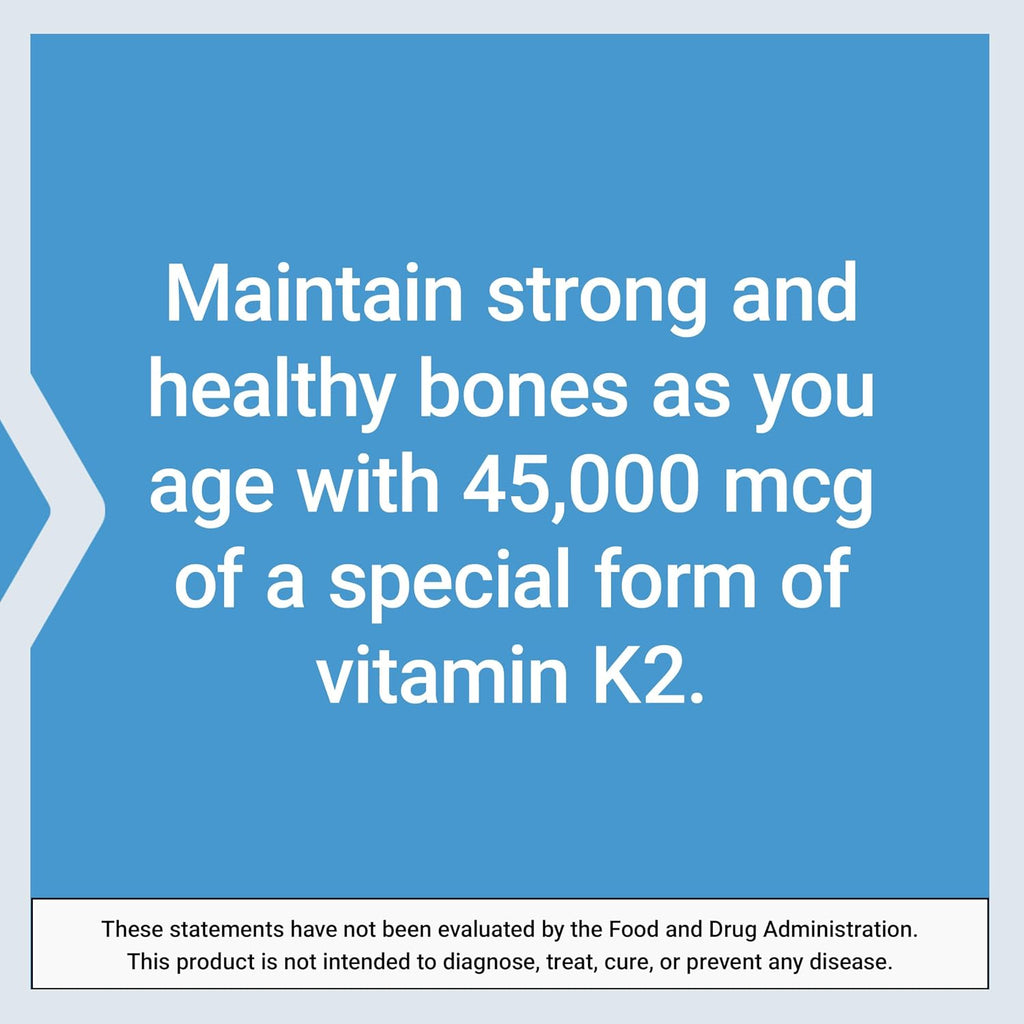 Life Extension Mega Vitamina K2 - 45 mg, 30 Cápsulas