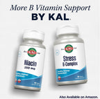 KAL Ácido Fólico 800 mcg con Metil B-12 Comprimidos sabor Frambuesa - 60 unidades