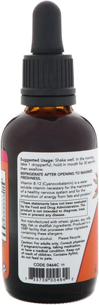 NOW Foods - B-Complex Liquid con B12, 60 ml