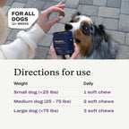 PetLab Co. Probióticos para Perros - Sabor a Cerdo - 30 Masticables Blandos (Pack de 3)
