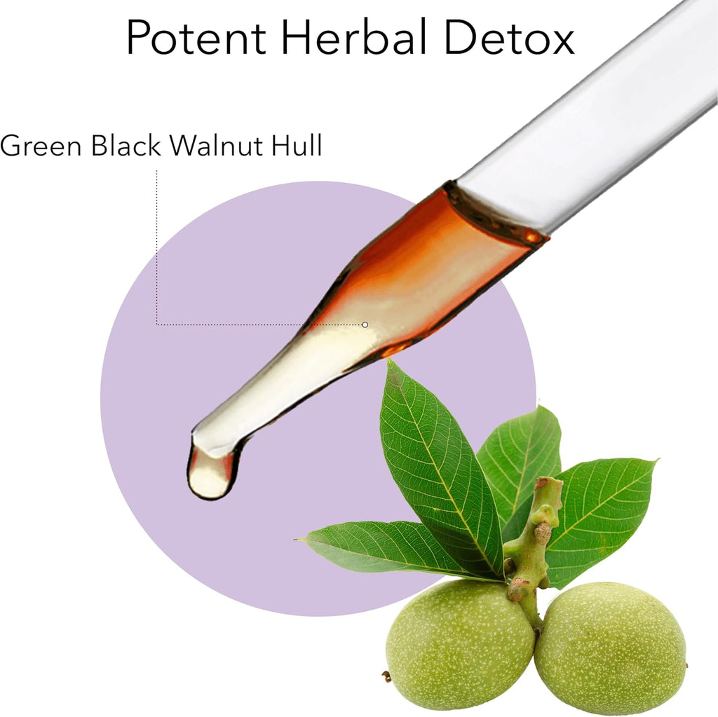 Wormwood Herbal Kit con Nuez Negra, Clavo y Quassia - Suplemento Depurativo