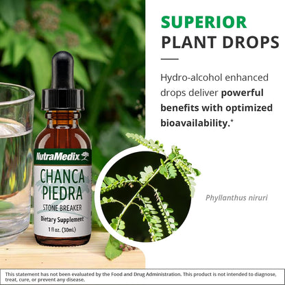 NutraMedix Chanca Piedra Gotas - Suplemento – Salud hepática: Puede contribuir al buen funcionamiento del hígado y – Image 5
