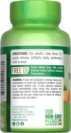 Nature's Truth Vitamina C Liposomal, 1650 mg, 60 Cápsulas Blandas - No OGM y Sin Gluten