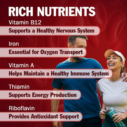 Maltaglobin Vitamin B12 Dietary Supplement, – Sistema inmunitario: Favorece el funcionamiento normal del sistema – Image 5