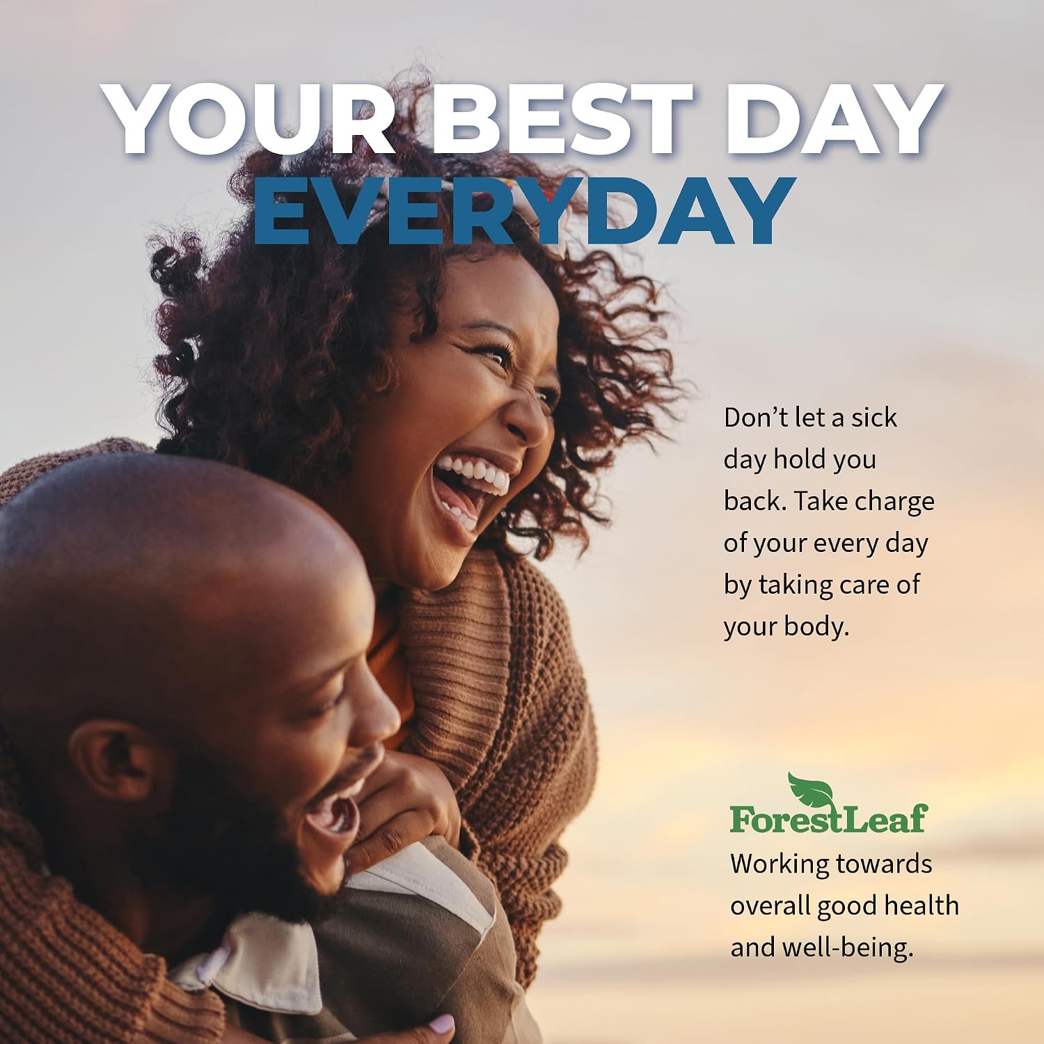 ForestLeaf Vitamina D3 50,000 UI | Suplemento de Vitamina D para Huesos, Dientes, Sistema Inmunitario | Dosis Semanal, 120 Cápsulas