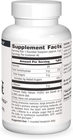 Source Naturals D-Ribosa en Polvo - 200 Gramos