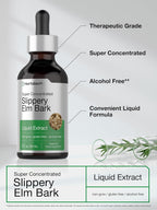 Horbäach Extracto Líquido de Olmo Americano | 60 ml | Tintura de Corteza | Vegano | Sin Alcohol | No-GMO, Sin Gluten