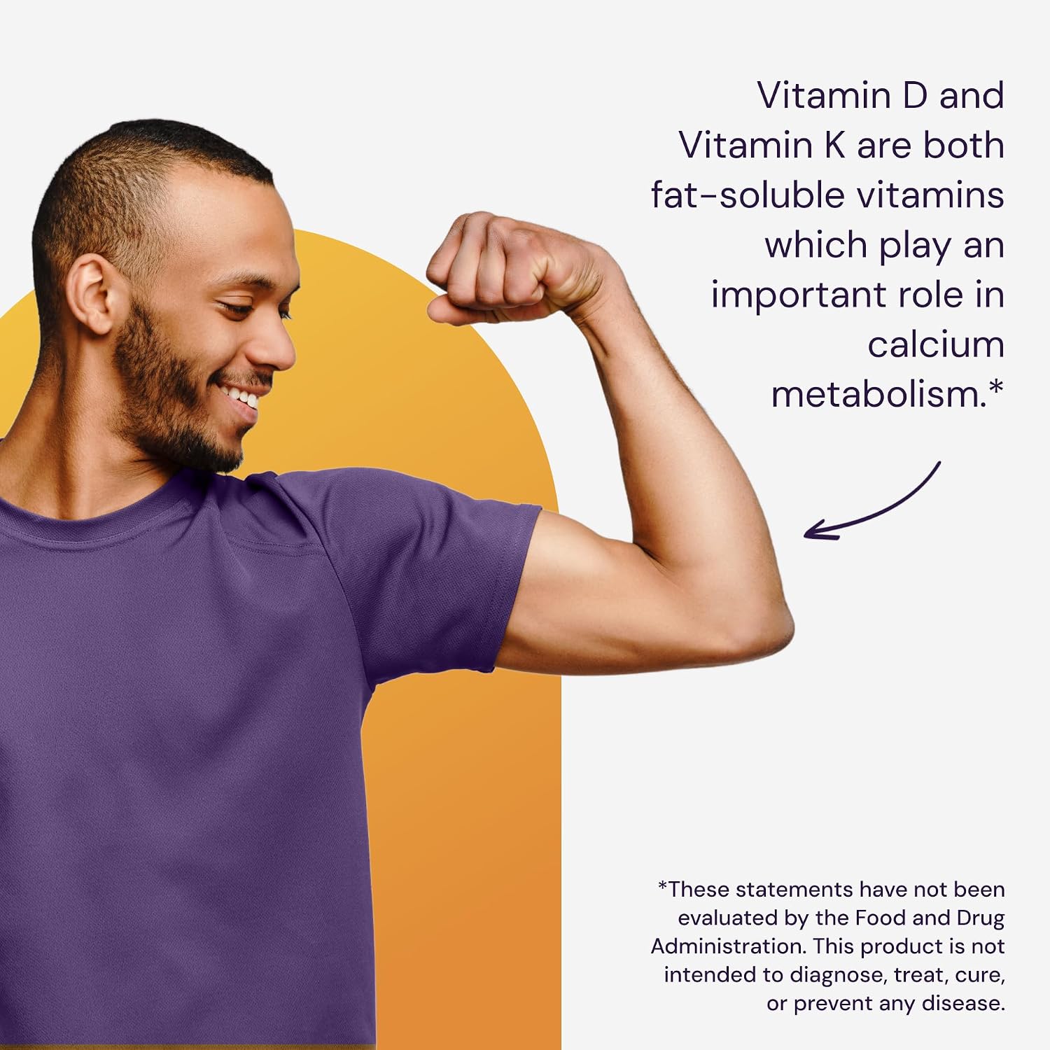 Healthy Origins Vitamina D3 y K2 - 50 mcg D3, 200 mcg K2 - 60 Cápsulas Blandas