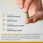 Premier Research Labs Multivitamínico Vegano - 120 Cápsulas