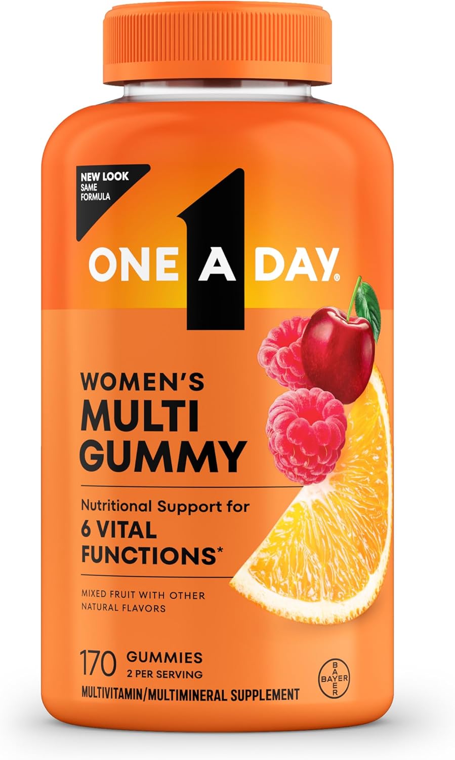 One A Day Multivitamínico en Gominolas para Mujeres, 170 unidades